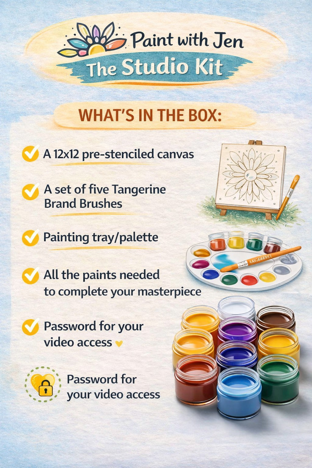 You Are Becoming – 12x12 Art Kit