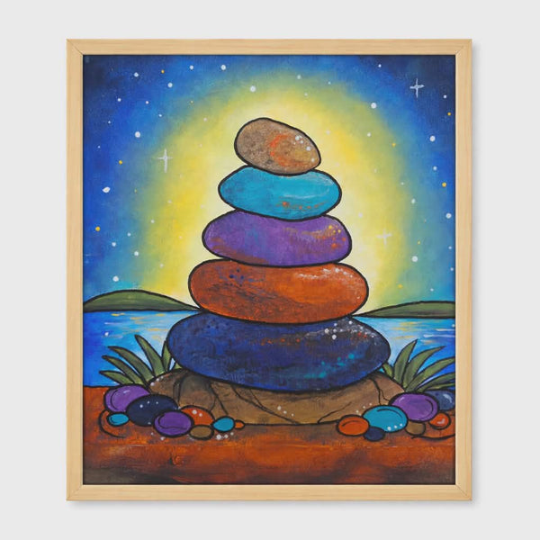 Stones of Stillness- 12x12 Art Kit